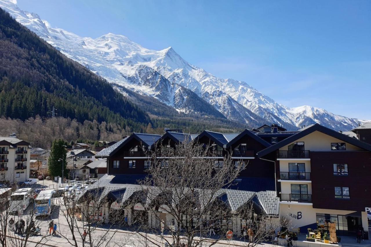 Hypercenter 27 M With Balcony Mont Blanc View Appartement Chamonix Buitenkant foto